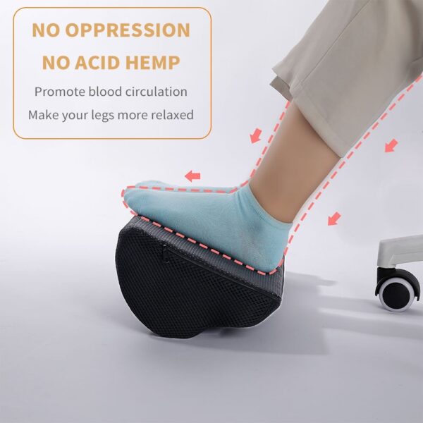 Ergonomic Footrest Pillow _ Saomshop