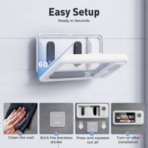 Shower Phone Holder with Speaker