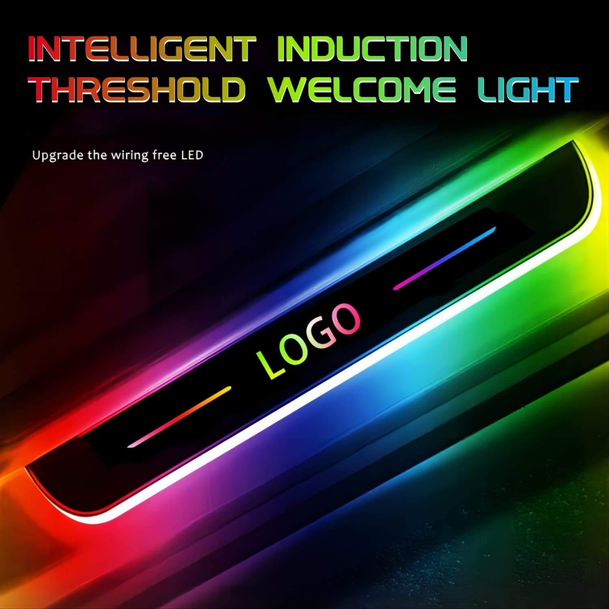 car door sill light LED welcome threshold