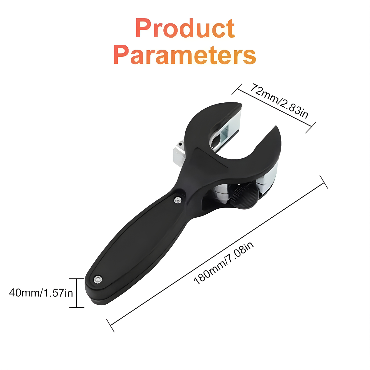 Pipe cutter with copper pipe