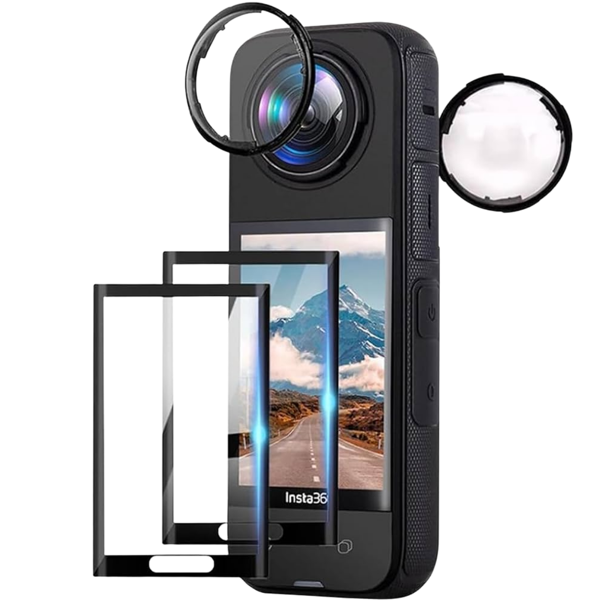 insta360 x4 lens guard tempered glass