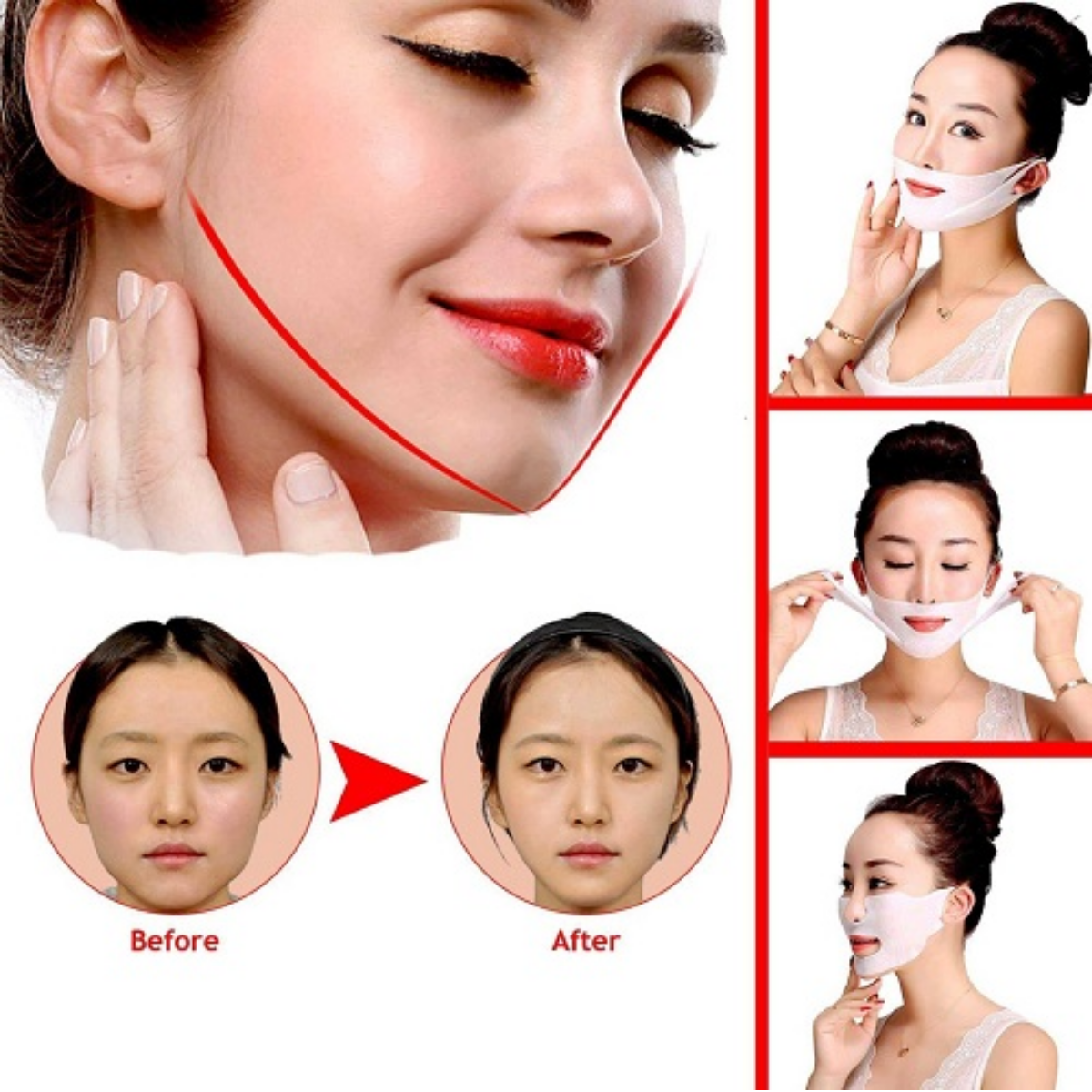miracle v-shaped slimming mask anti aging