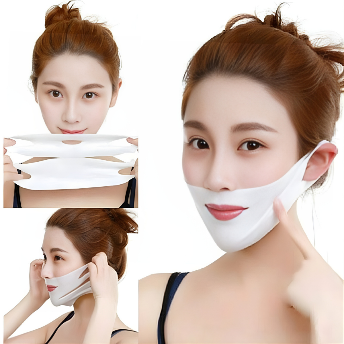 miracle v-shaped slimming mask cheek lift band