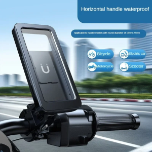 360-degree rotating bicycle phone holder