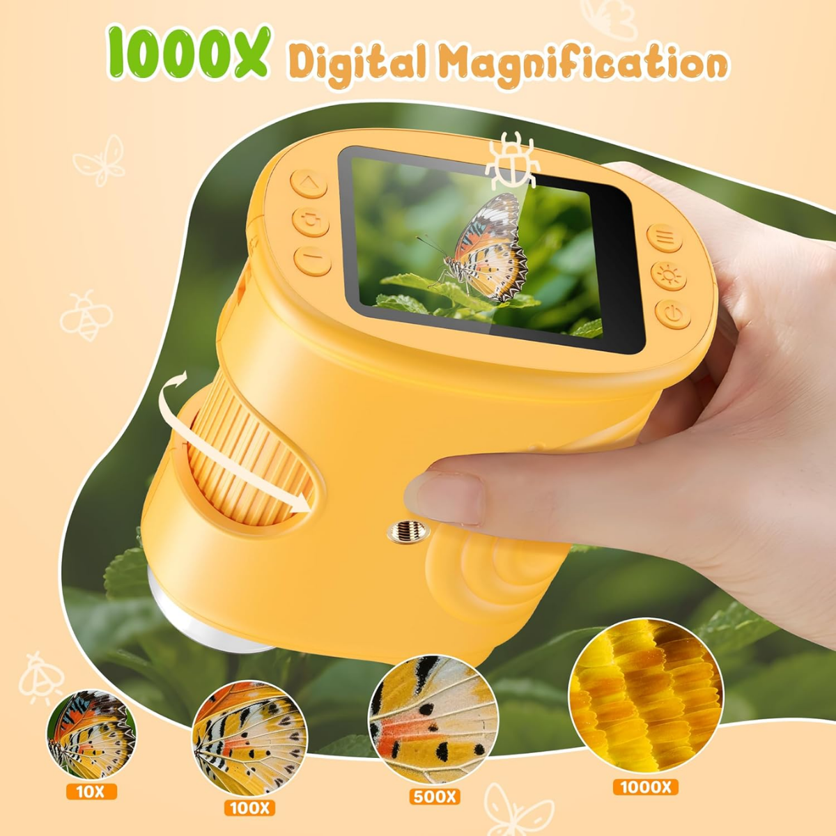 best handheld microscope portable digital