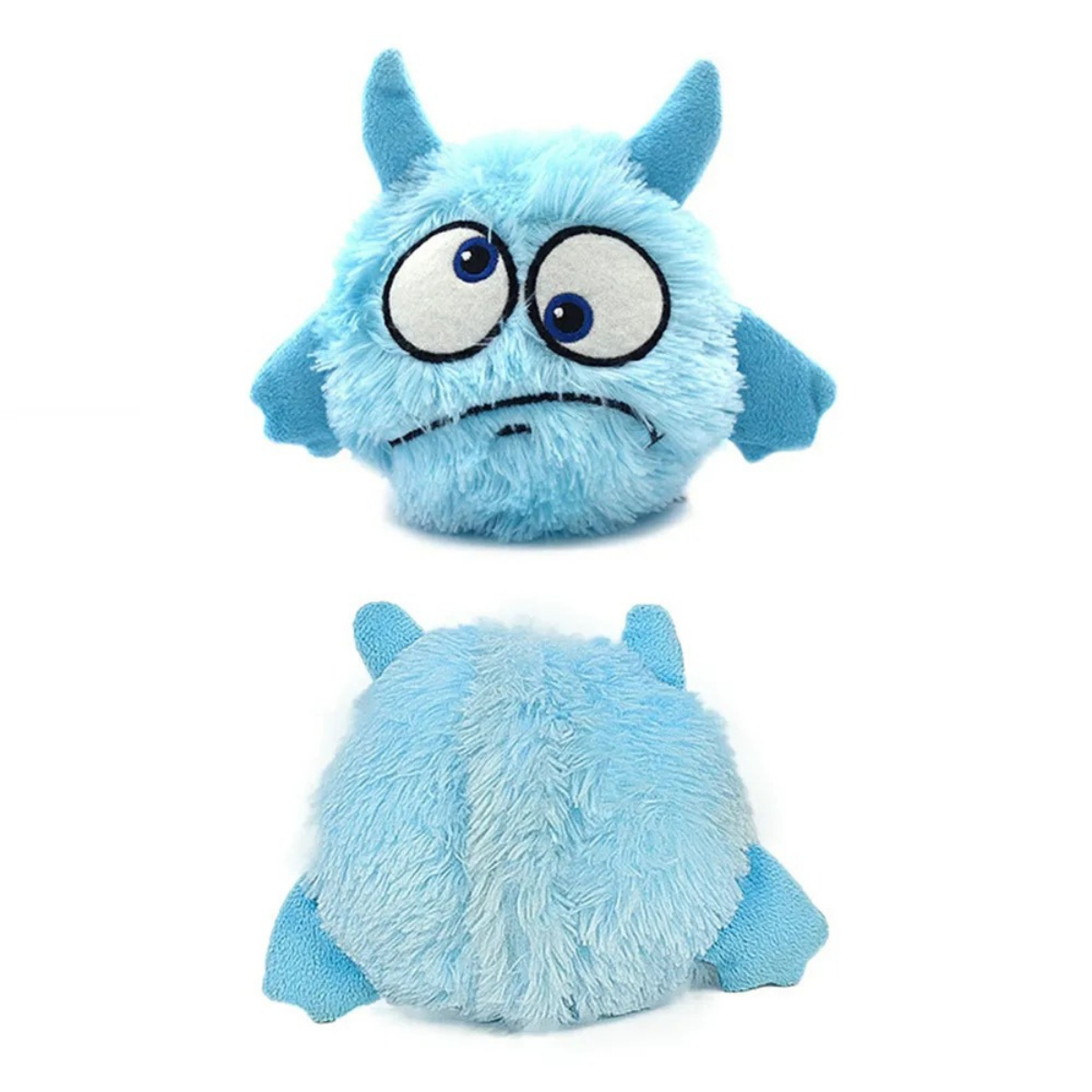 interactive jumping monster ball dog toy