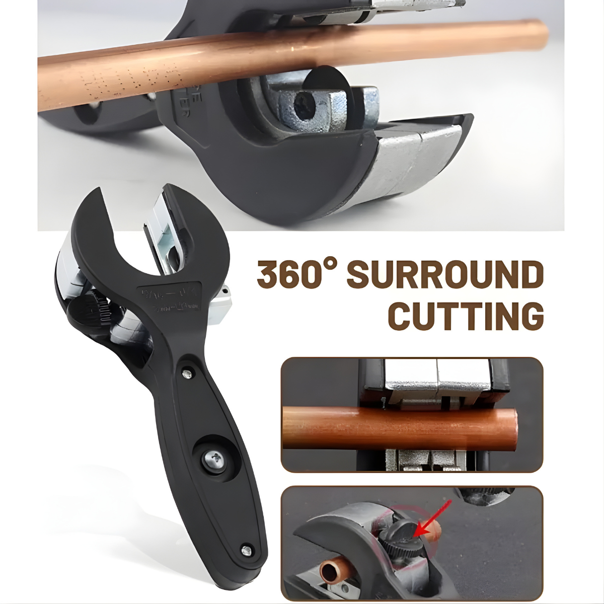 pipe cutter copper ergonomic handle