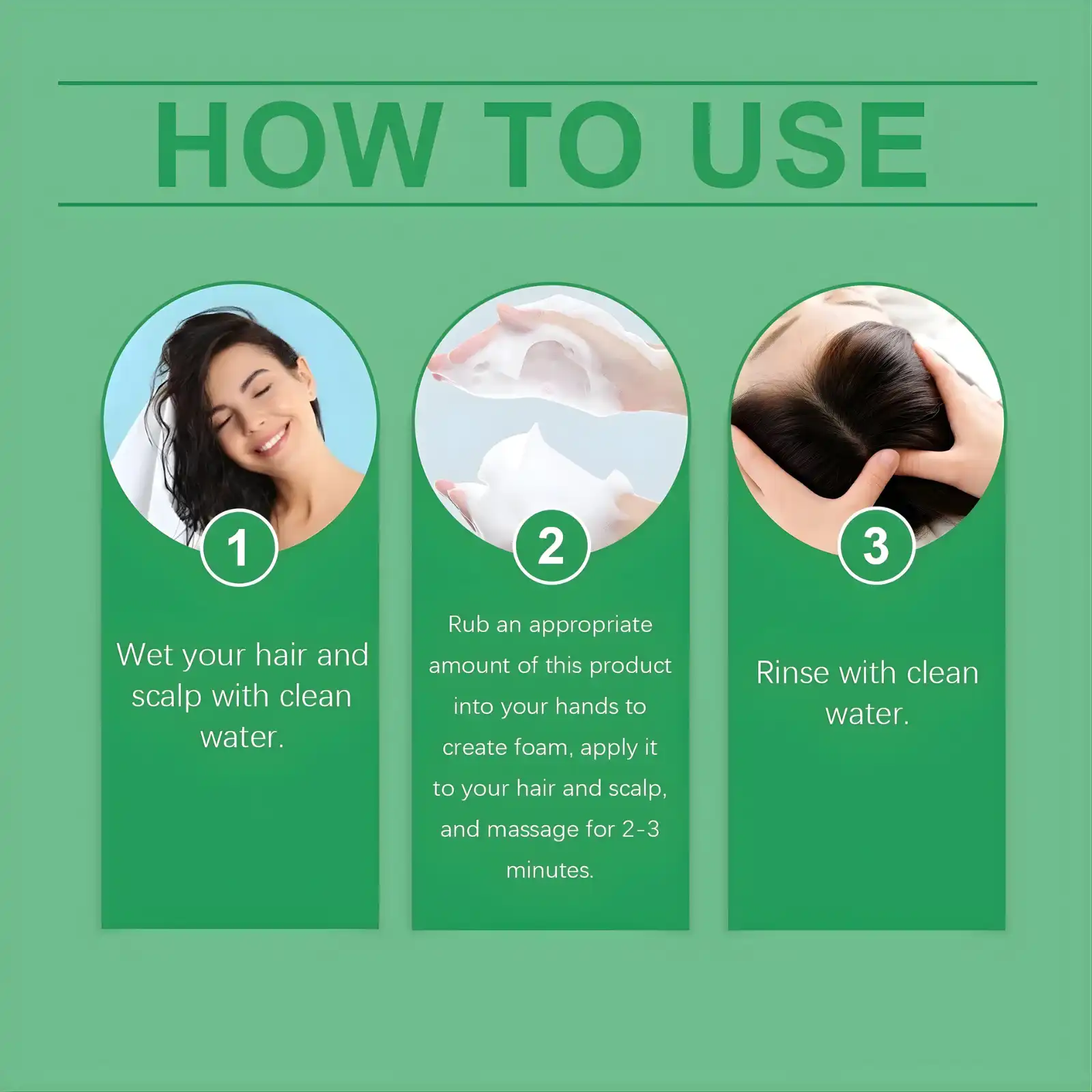 shampoo with rosemary volumizing effect