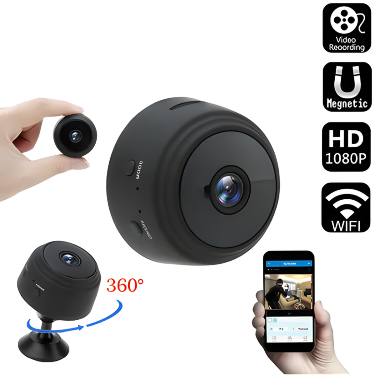 A9 mini camera home monitoring