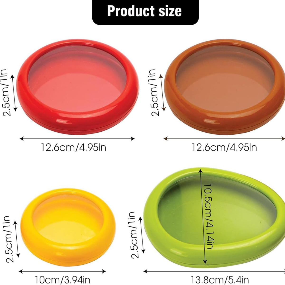 kitchen food storage container with lid