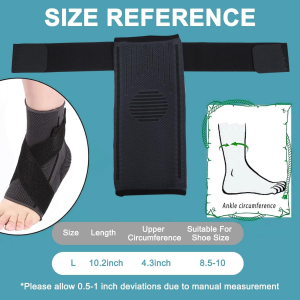 ankle brace for running breathable fabric