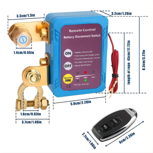 battery disconnect switch for vehicle power protection