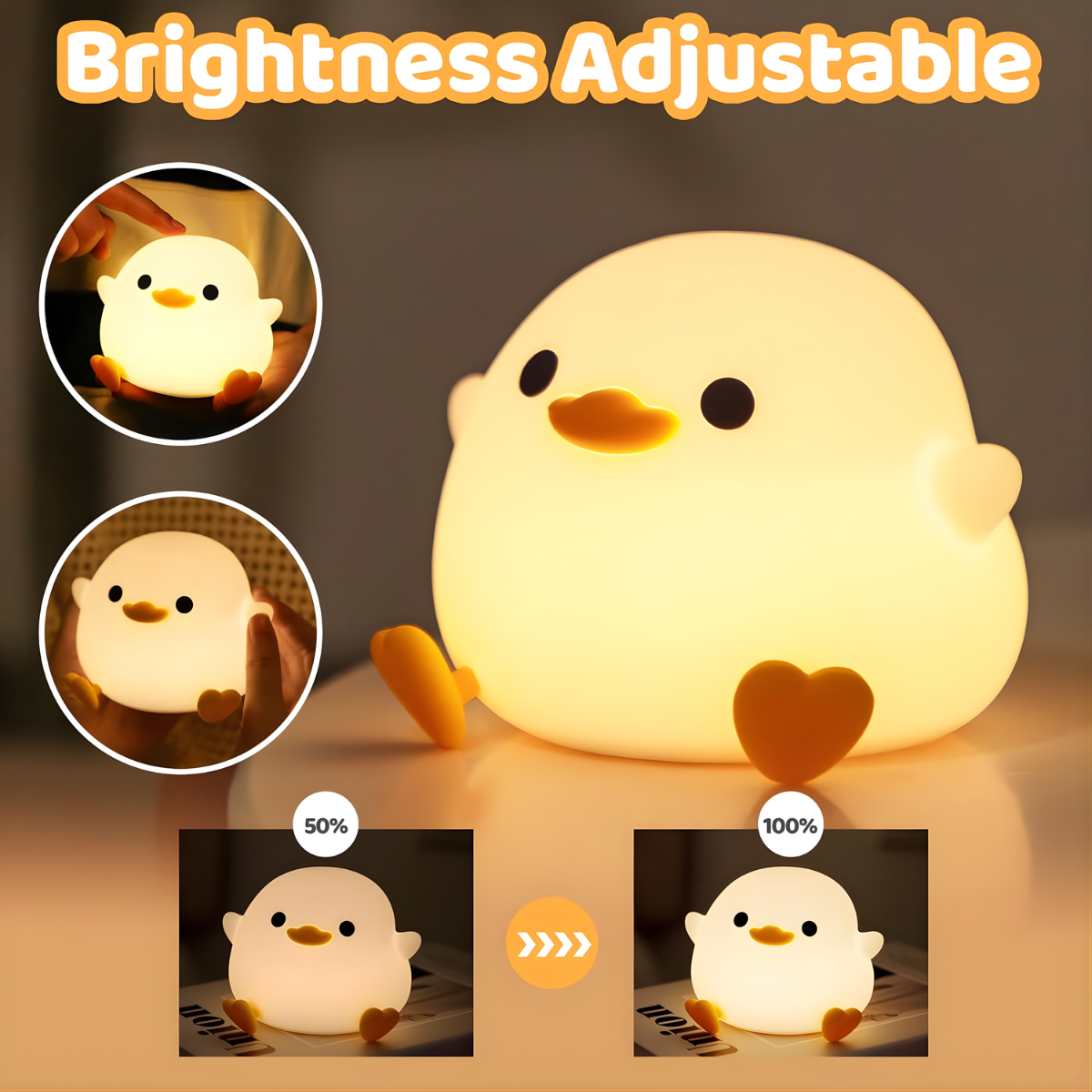 penguin night light rechargeable