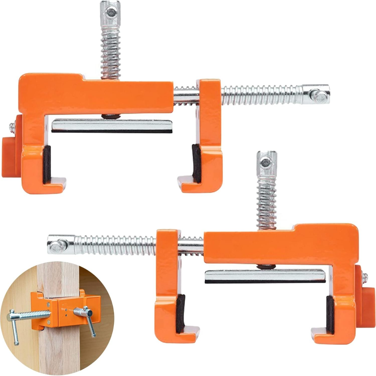 woodworking clamp drilling support