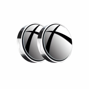 Car blind spot mirror installed