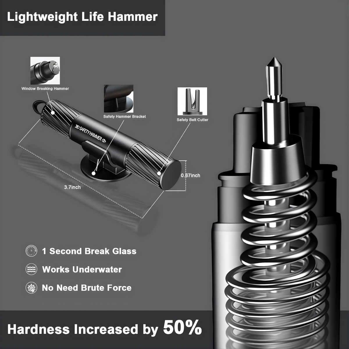 car emergency tool kit window breaker