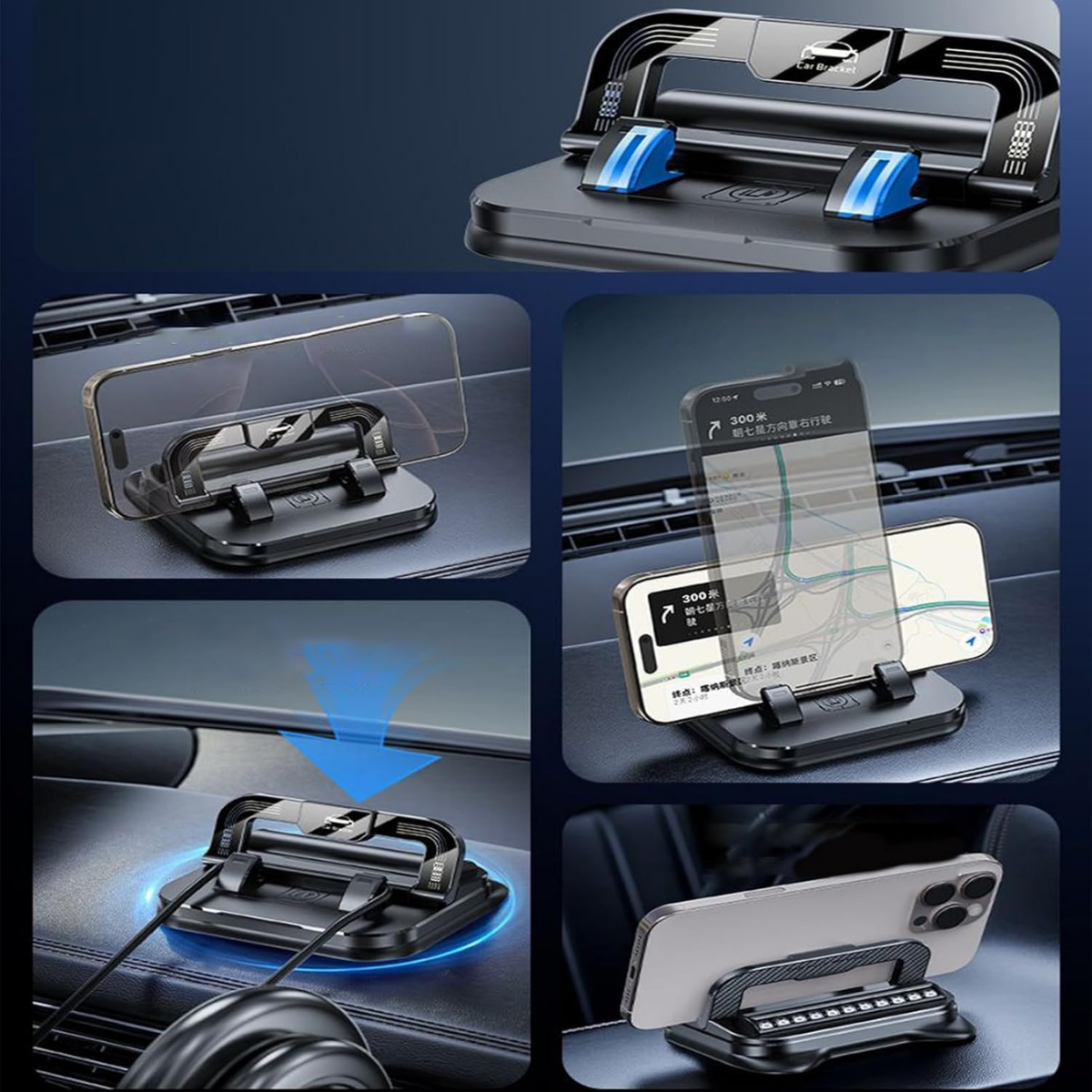 car mount for phone on dashboard