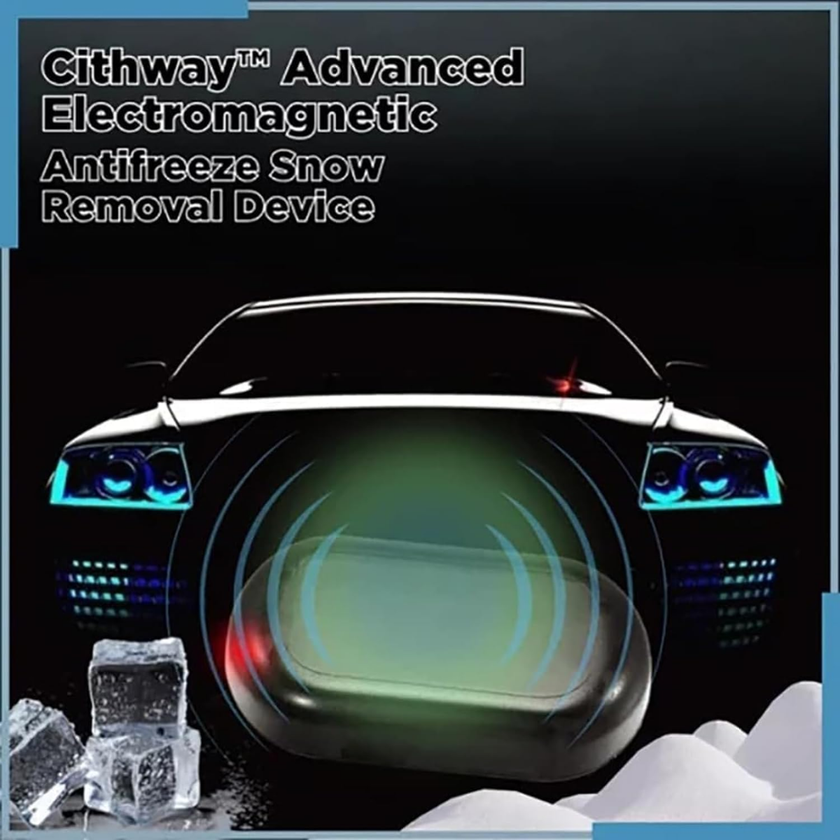 electromagnetic anti freezing device car interior