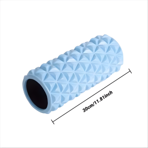 Foam massage roller for muscle recovery