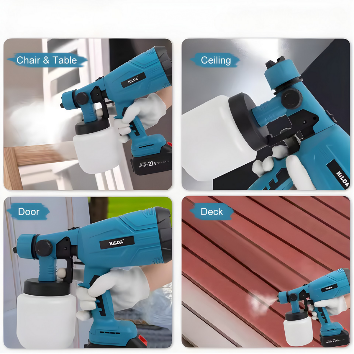 cordless paint sprayer no battery