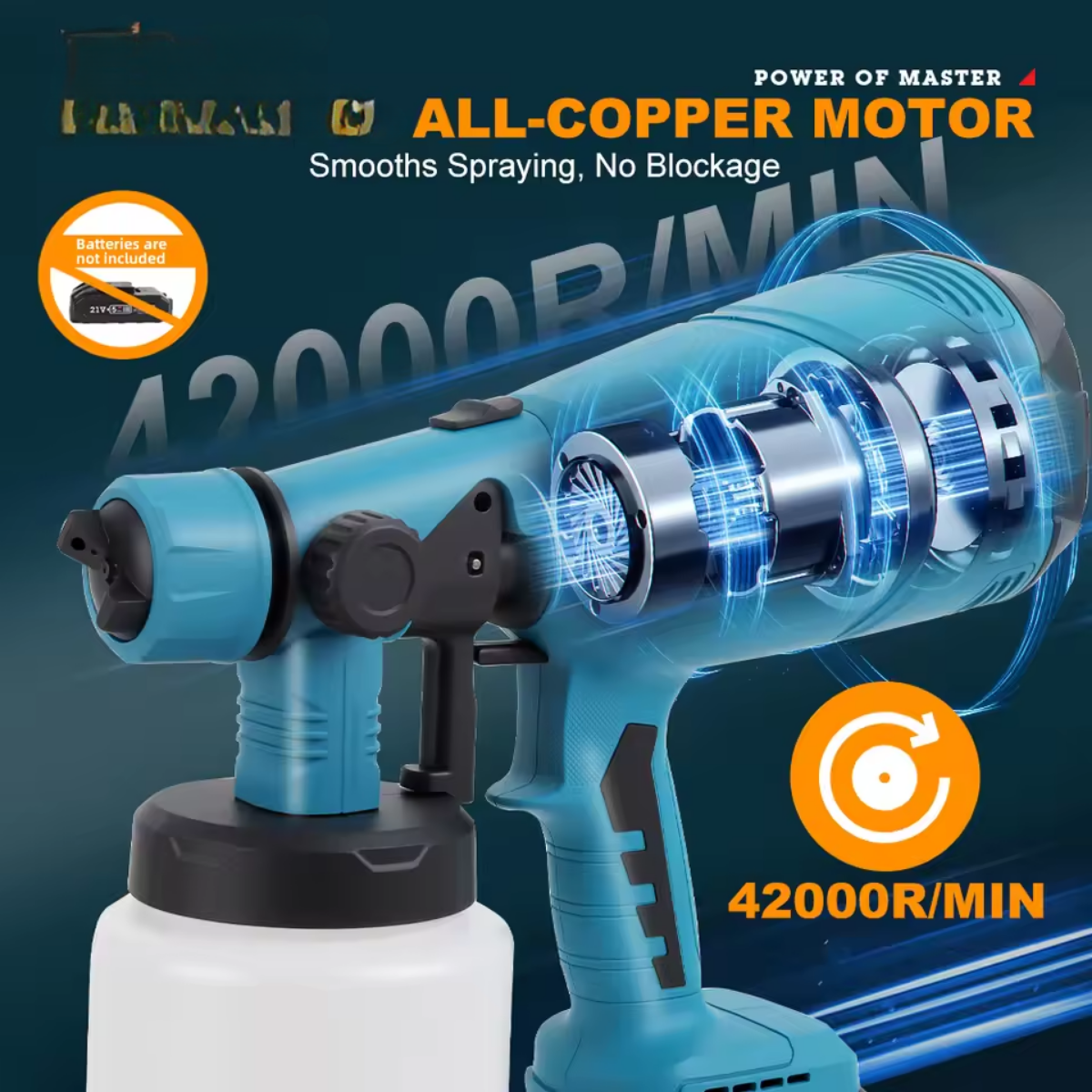 cordless paint sprayer accessories