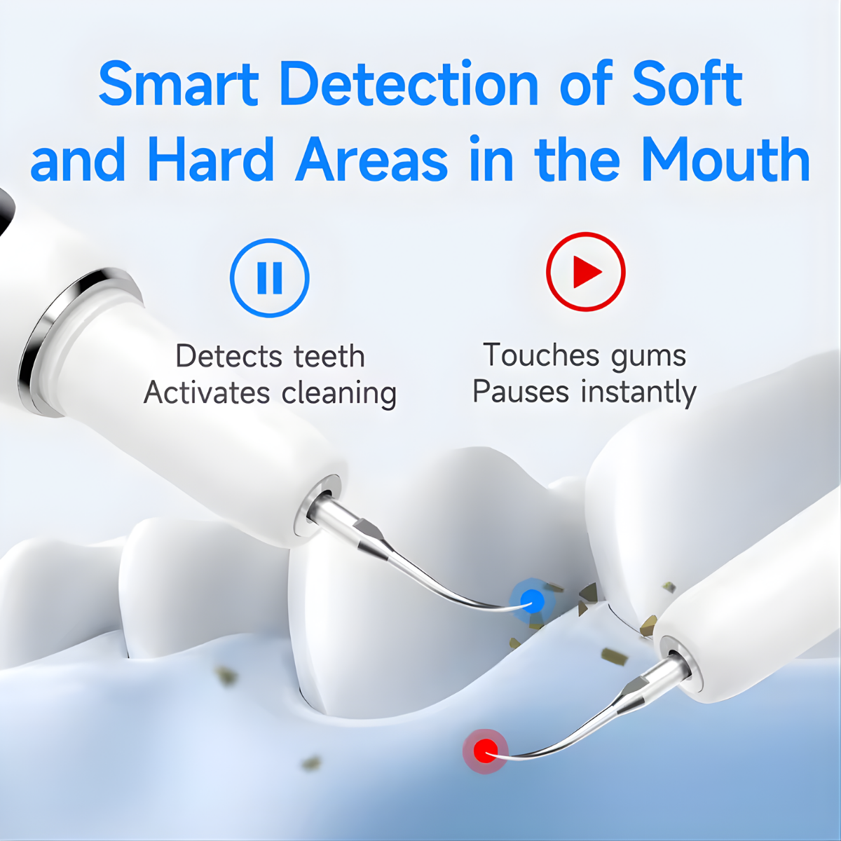 dental plaque remover waterproof design