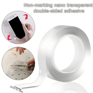 double sided glue tape for home organization