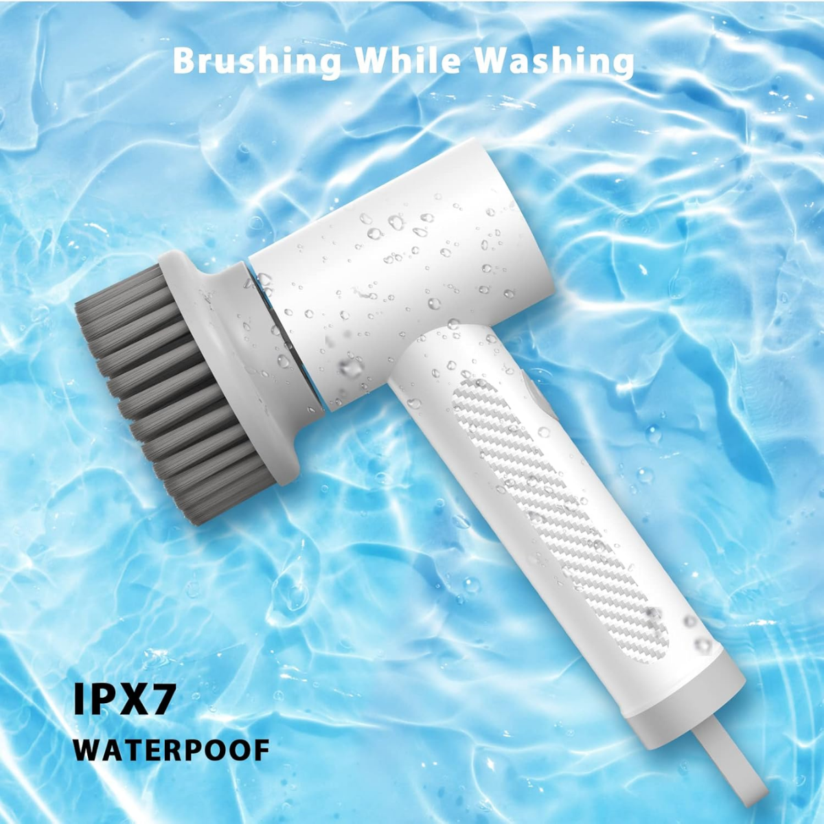 waterproof electric brush for cleaning