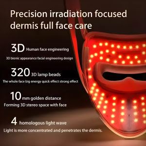 red light therapy mask LED beads