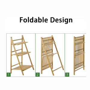 bamboo plant stand indoor