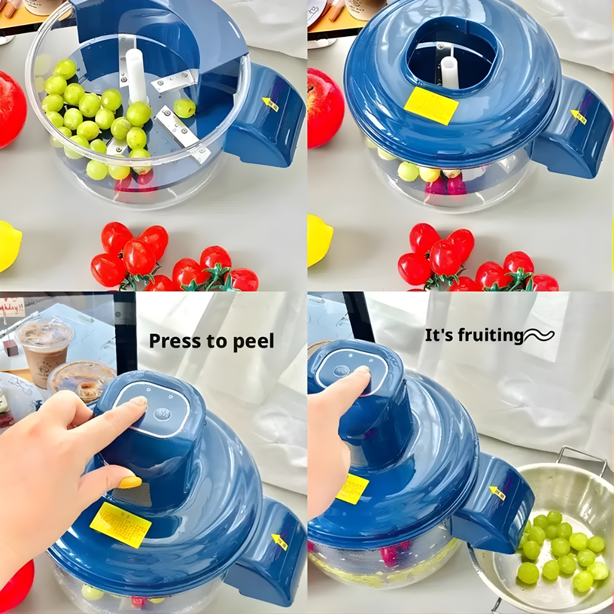 Grape Peeler Machine kitchen use
