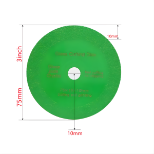 Ultra-thin diamond glass cutting disc