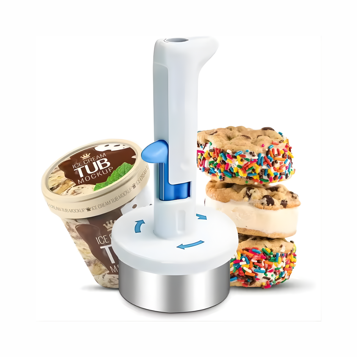 The easiest way to make ice cream sandwiches at home