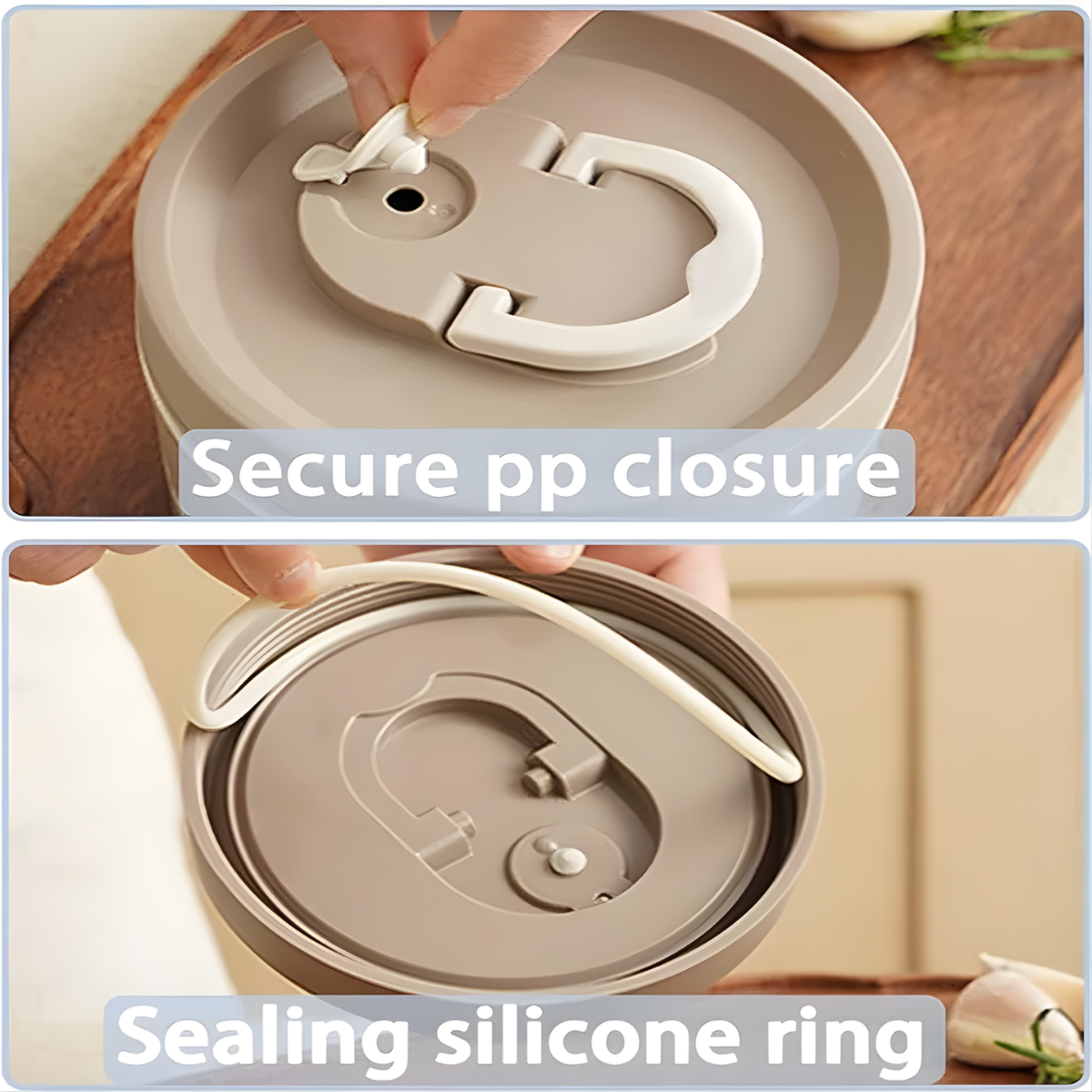 thermal lunch container stackable food storage