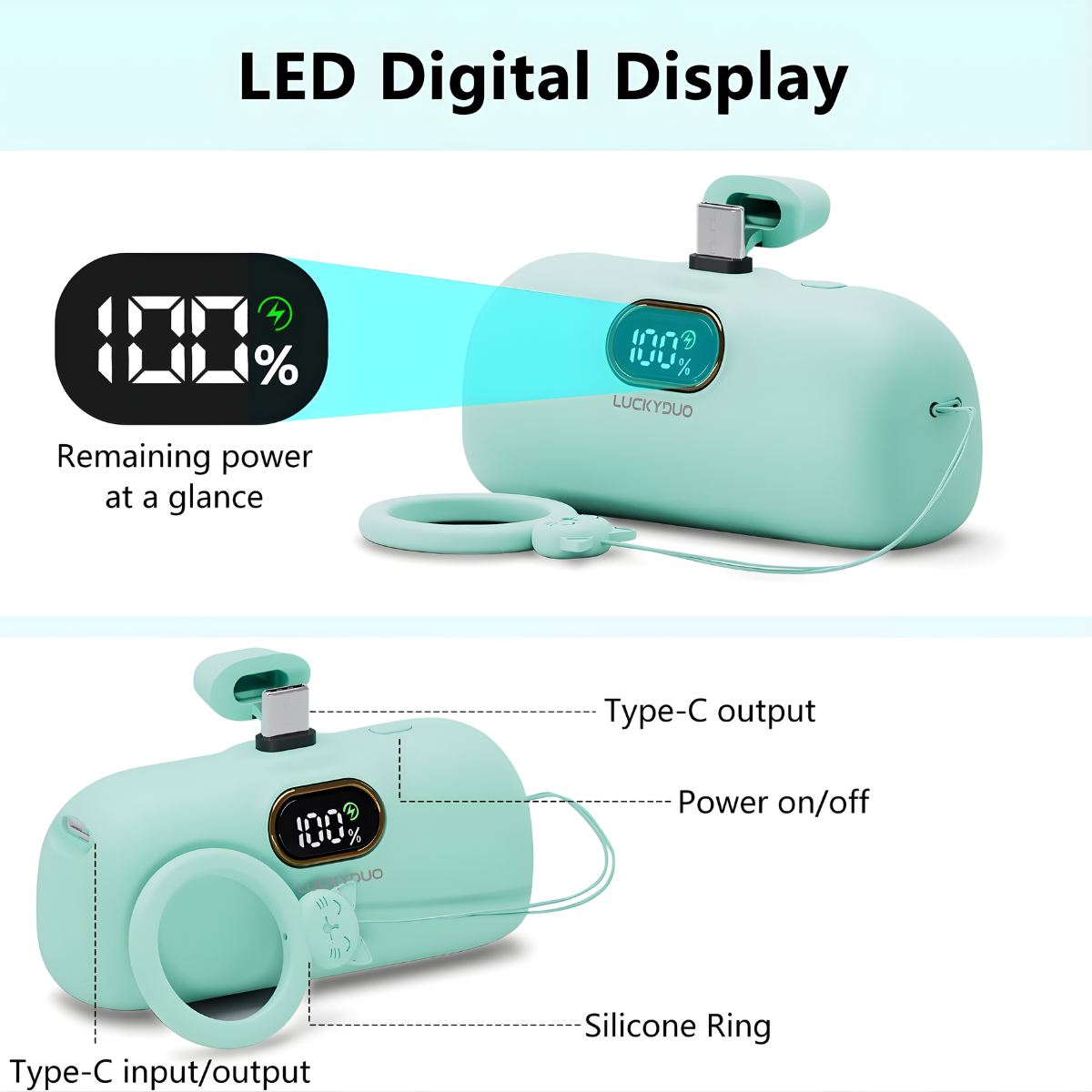 Mini Power Bank fast charging