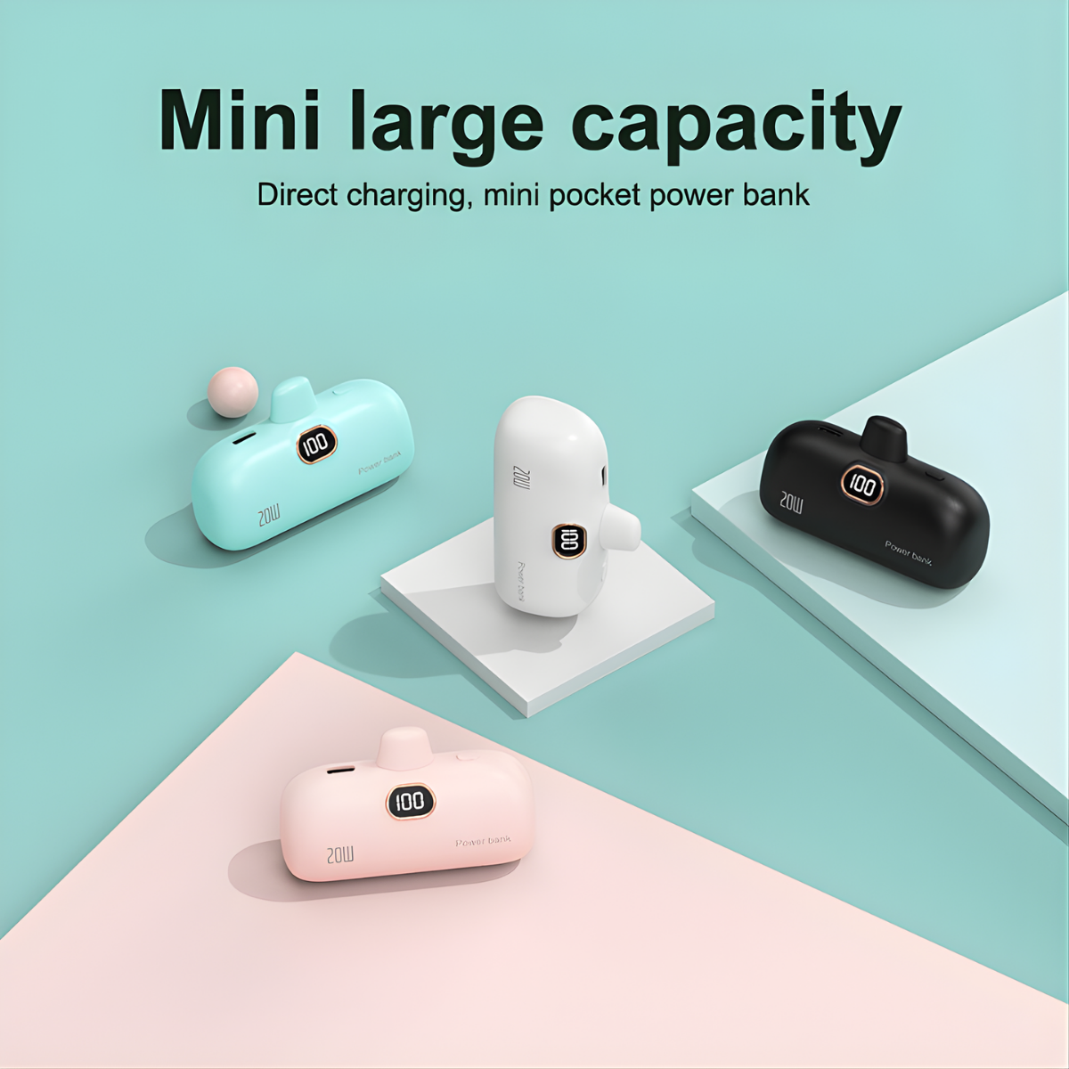 Mini Power Bank phone charging