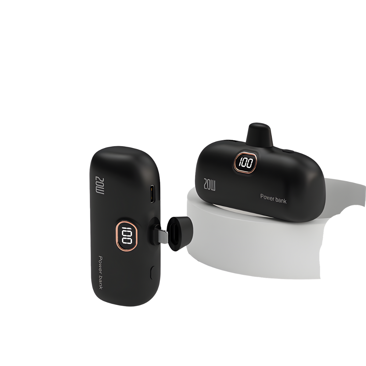 Mini Power Bank capsule design