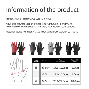 winter gloves for men touchscreen