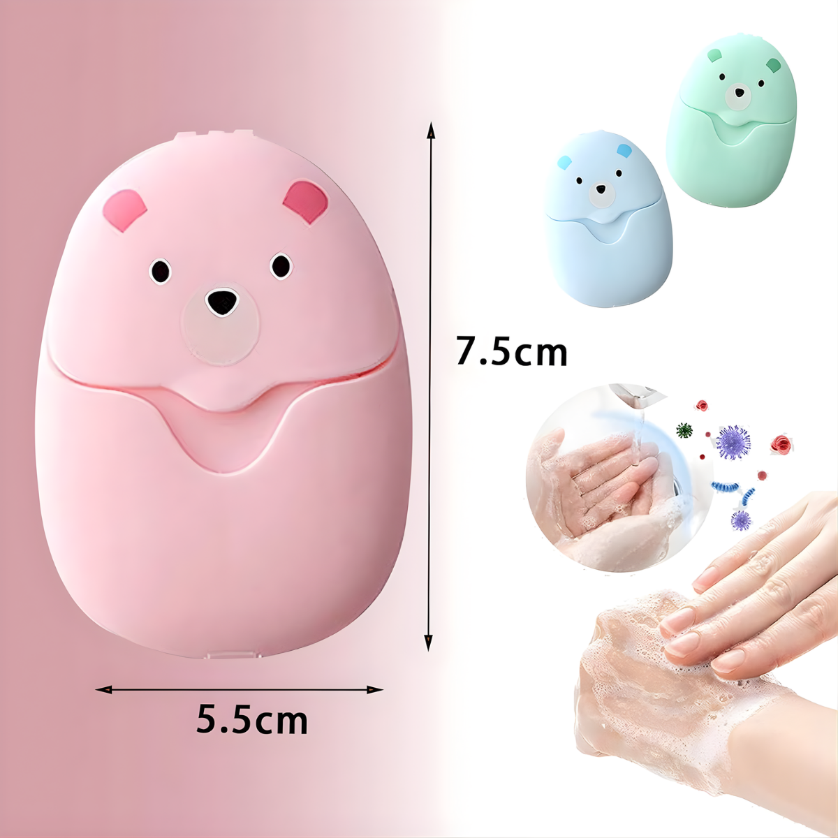 paper soap sheets travel use