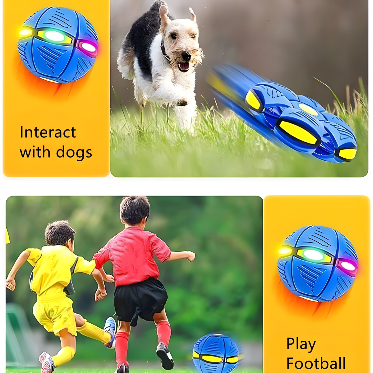 durable flying saucer ball kids toy