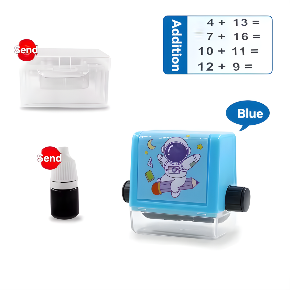 roll of stamps for easy mailing