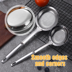 stainless steel mesh strainer kitchen tool