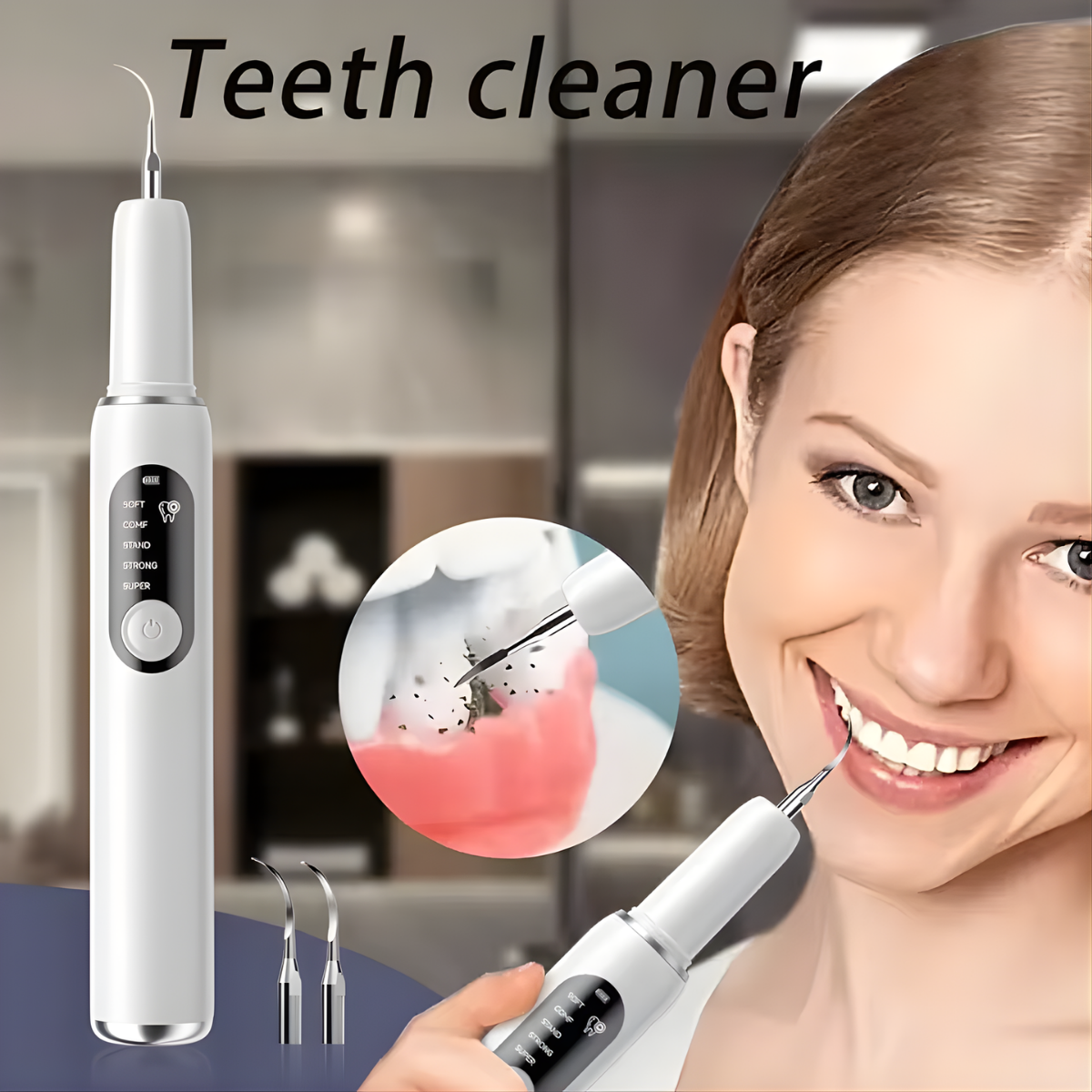 dental plaque remover ultrasonic device