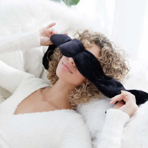 cotton weighted eye mask for comfort