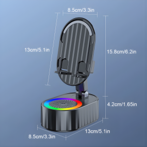 wireless induction speaker with phone stand
