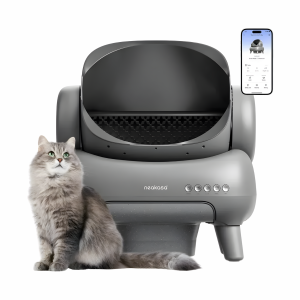 Automatic cat litter box for multi-cat homes