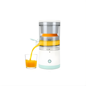 Electric citrus juicer portable white