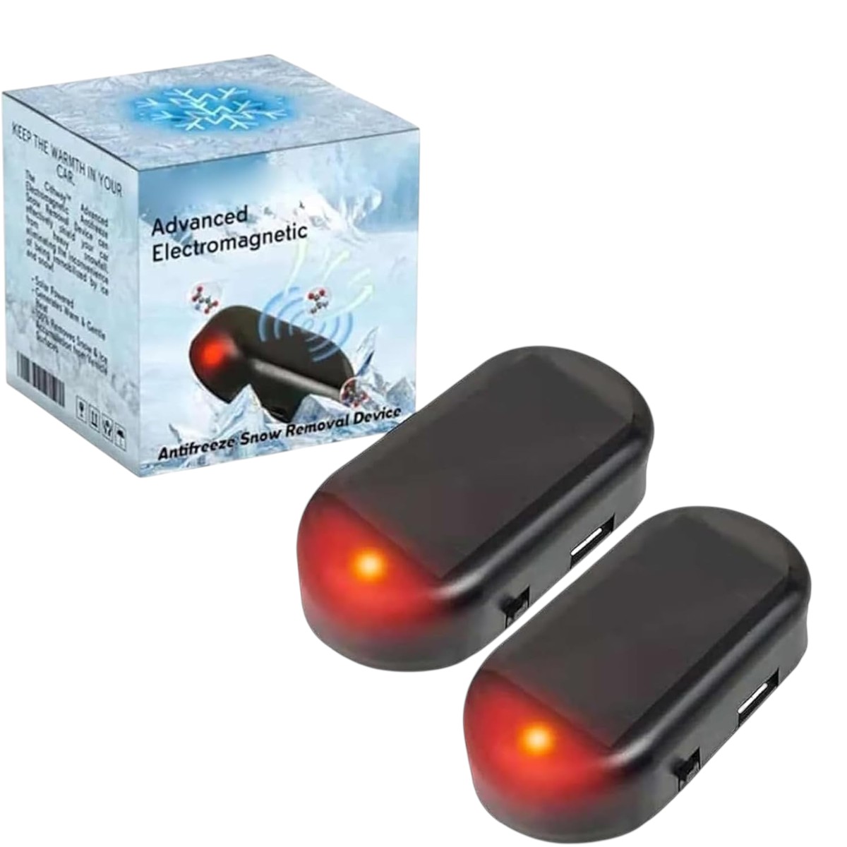 electromagnetic anti freezing device on car dashboard