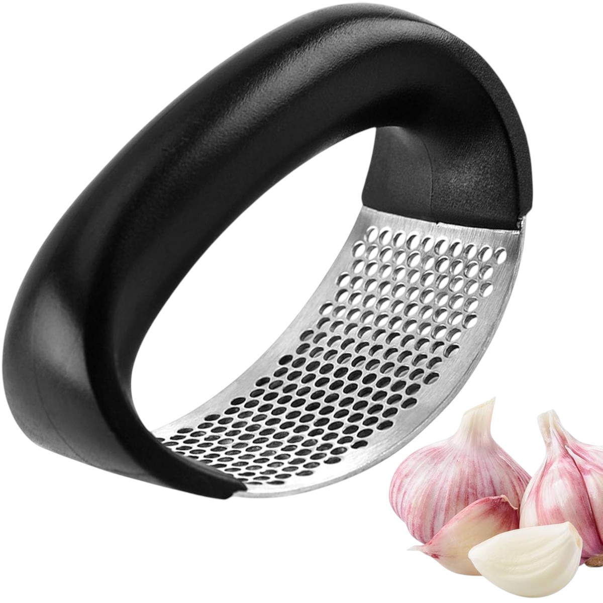 garlic crusher stainless steel