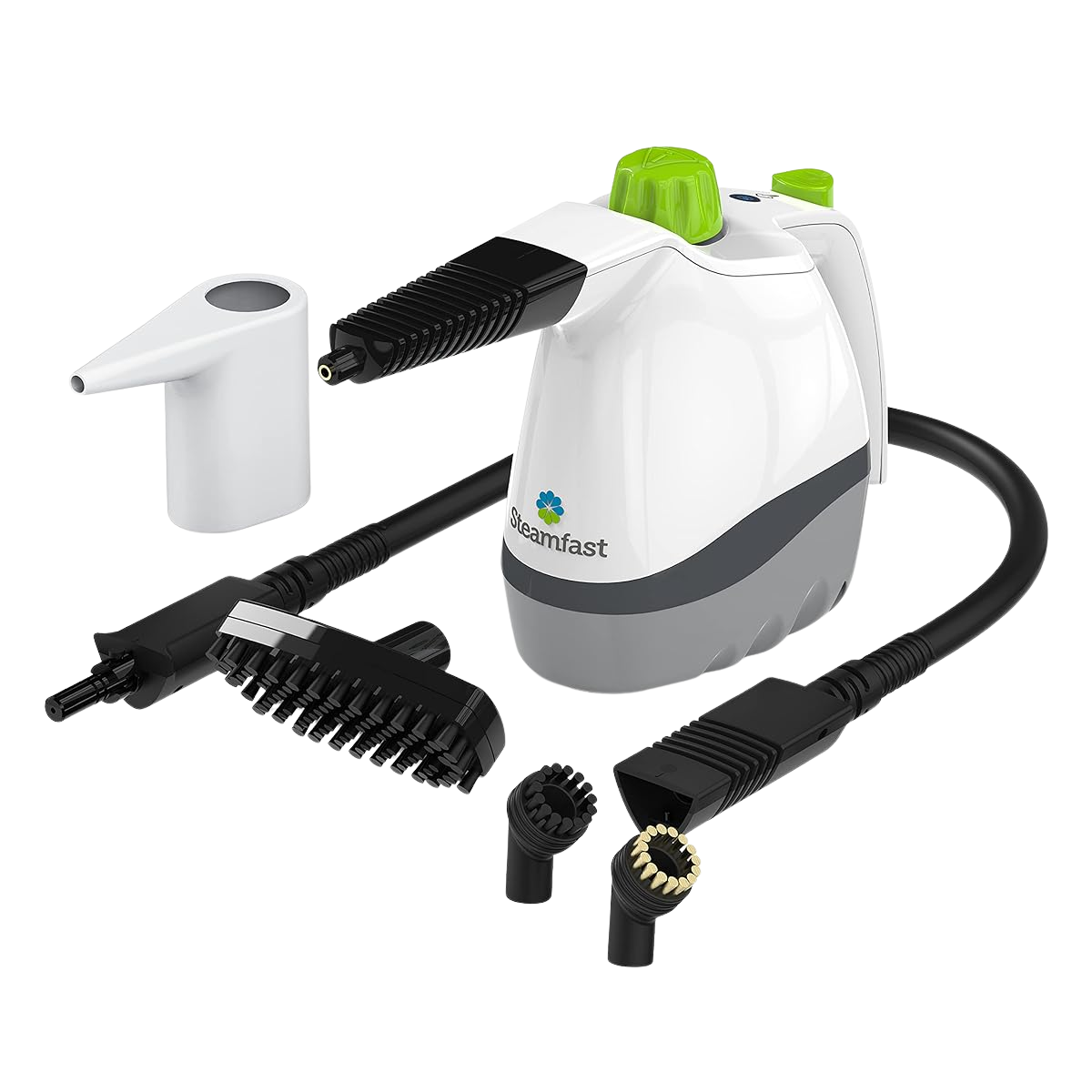 handheld steamer cleaning dirt and grease